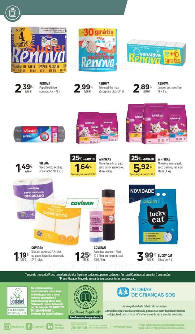 Antevisão Folheto COVIRAN Promoções de 10 a 22 março